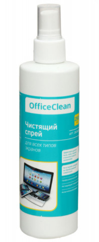 Спрей чистящий для экранов всех типов OfficeClean 250 мл - фото 1 - id-p133760885
