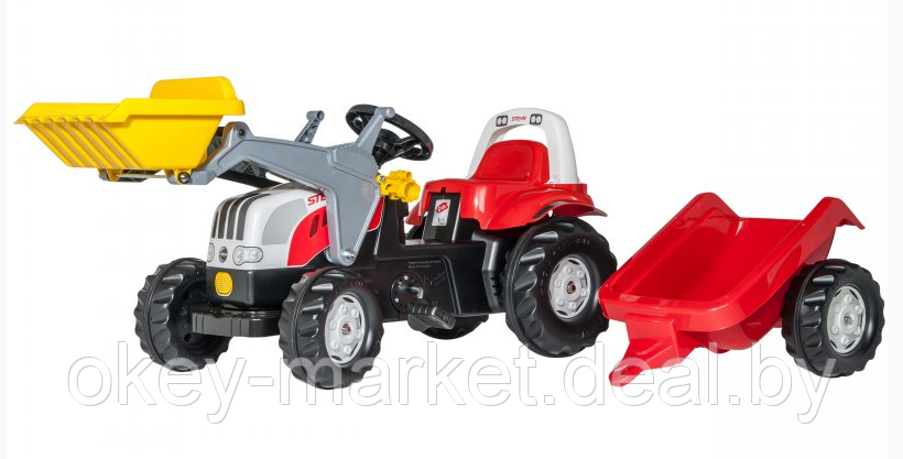 Детский педальный трактор Rolly Toys rollyKid Steyr CVT 6165 023936, фото 2