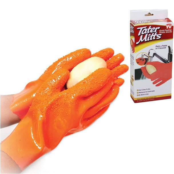 Перчатки для чистки овощей Tater Mitts Gloves