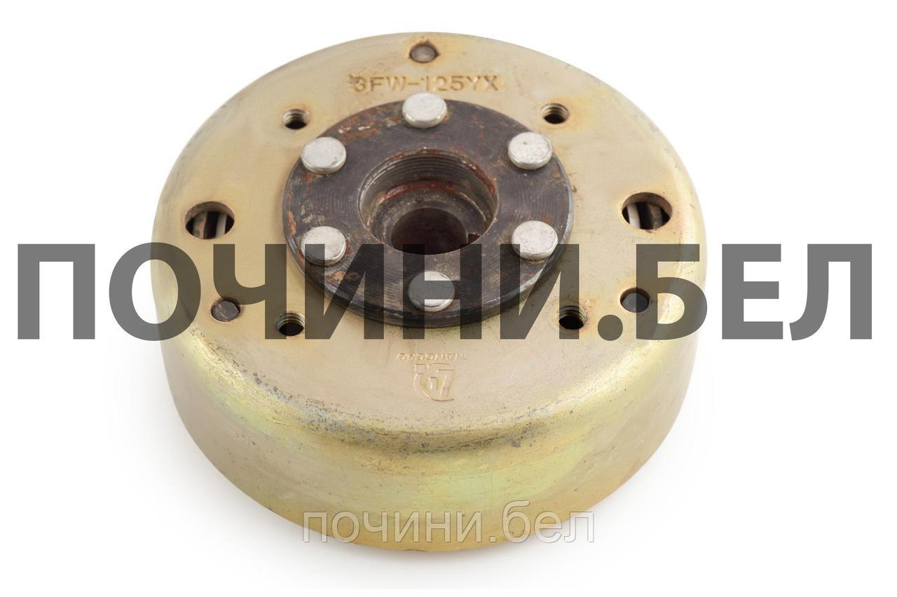 Генератор скутера в сборе 4T GY6 139QMB 8 катушек (6+2) "EVO"