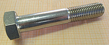 Болт М10*50 DIN 933 из нержавеющей стали A2