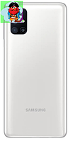 Задняя крышка (корпус) для Samsung Galaxy M51, цвет: белый