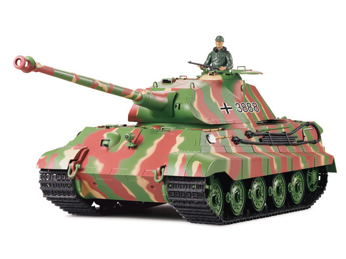 Радиоуправляемый танк German King Tiger (3888-1) 1:16 - фото 1 - id-p9646760