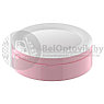Мультифункциональное зеркало для макияжа с держателем для телефона G3 и круговой LED-подсветкой  Розовое, фото 8