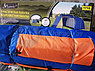 Палатка туристическая LanYu 1710 4-х местная 22014080х240х170(135) см с тамбуром Комфорт, фото 2