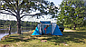 Палатка туристическая LanYu 1699 двухкомнатная 4-х местная 450х220х180см, фото 3