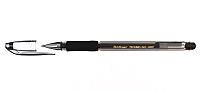 Ручка гелевая Berlingo Techno-Gel Grip корпус дымчатый, стержень черный