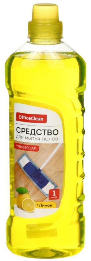 Средство для мытья полов Office Clean «Универсал» 1000 мл, «Лимон» - фото 3 - id-p133811791