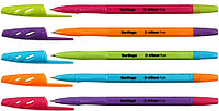 Ручка шариковая Berlingo Tribase Fuze корпус ассорти, стержень синий