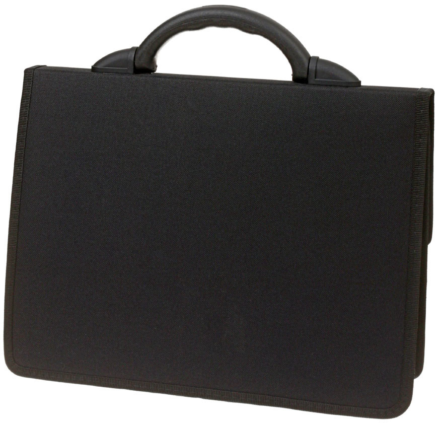 Портфель деловой Turin OfficeSpace 350*255*90 мм, черный - фото 1 - id-p133812061