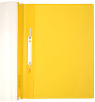 Папка-скоросшиватель пластиковая А4 OfficeSpace толщина пластика 0,16 мм, желтая