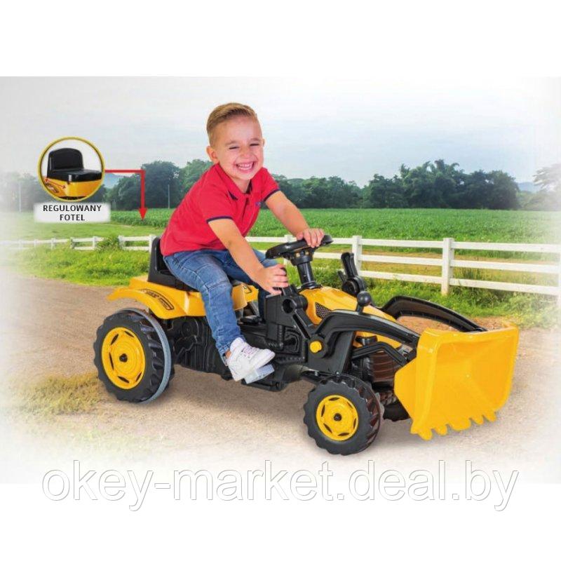 Детский трактор-бульдозер на педалях с ковшом Pilsan 07315 - фото 6 - id-p133854422
