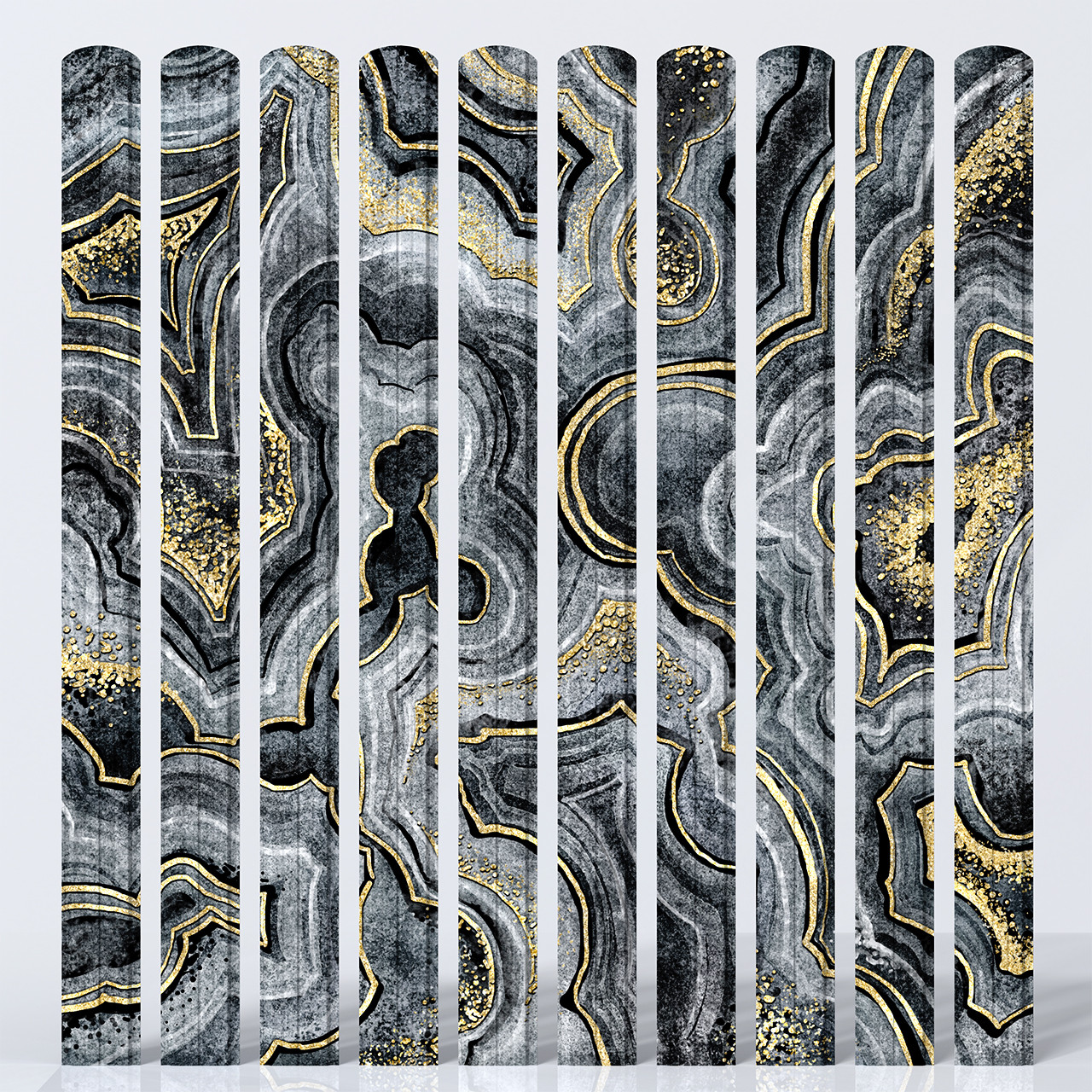 3D рисунок на металлоштакетник Текстура 12