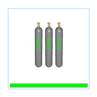 Баллон для аргона, б/у, 10 л, 150 бар (кгс/см2)