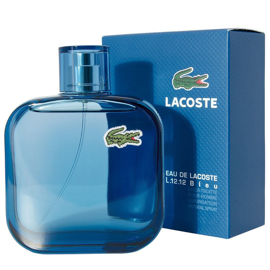 Lacoste L.12.12 Bleu Туалетная вода для мужчин (100 ml) (копия) Лакоста Л 12 12 Блю Голубая - фото 1 - id-p102290838