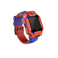 Часы детские Smart Watch Kids Baby Watch Q88 Красный корпус - синий ремешок