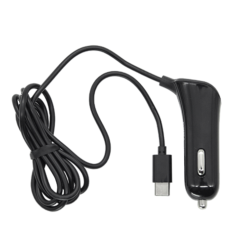 Автомобильное зарядное устройство EXPERTS CH-220 с кабелем micro USB (2.4 A), черное - фото 4 - id-p61489041