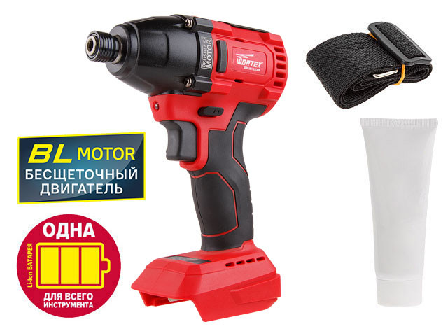 АКЦИЯ! Скидка 10% при заказе! Аккум. ударный гайковерт WORTEX CWR 0118 в кор. ALL1 (18.0 В, БЕЗ АККУМУЛЯТОРА И