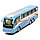 Автобус металлический игрушечный свет звук двери открываются 878D, фото 4