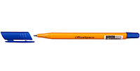 Ручка шариковая OfficeSpace xTrio корпус оранжевый, стержень синий
