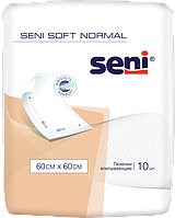 Пеленки гигиенические впитывающие Seni Soft Normal 60х60 см., 30 шт.