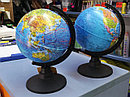 Глобус Globen D 120 мм с политической картой Земли, детский обучающий развивающий глобус настольный игрушка, фото 2