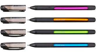 Ручка шариковая Berlingo Color Zone Stick корпус ассорти, стержень синий