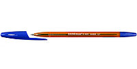 Ручка шариковая Erich Krause R-301 Amber корпус прозрачно-желтый, стержень синий