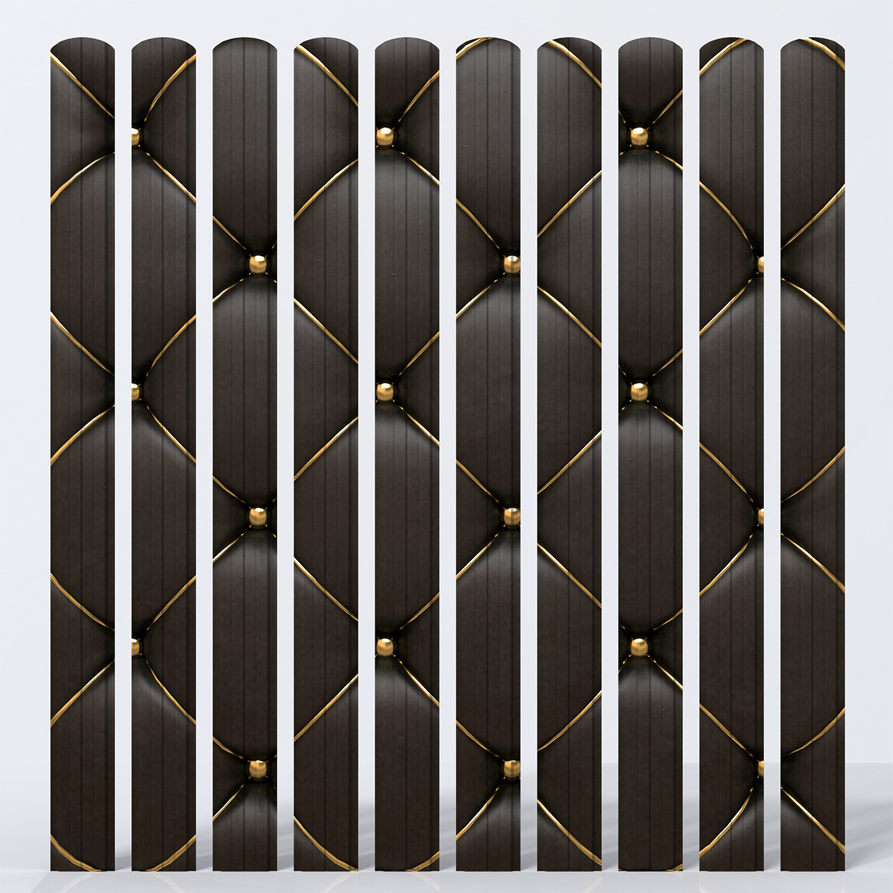 3D рисунок на металлоштакетник Текстура 16