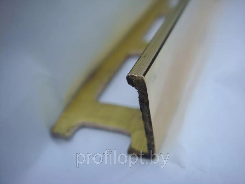 L профиль для плитки 10 мм. ЛАТУНЬ, 250 см. - фото 2 - id-p133910982