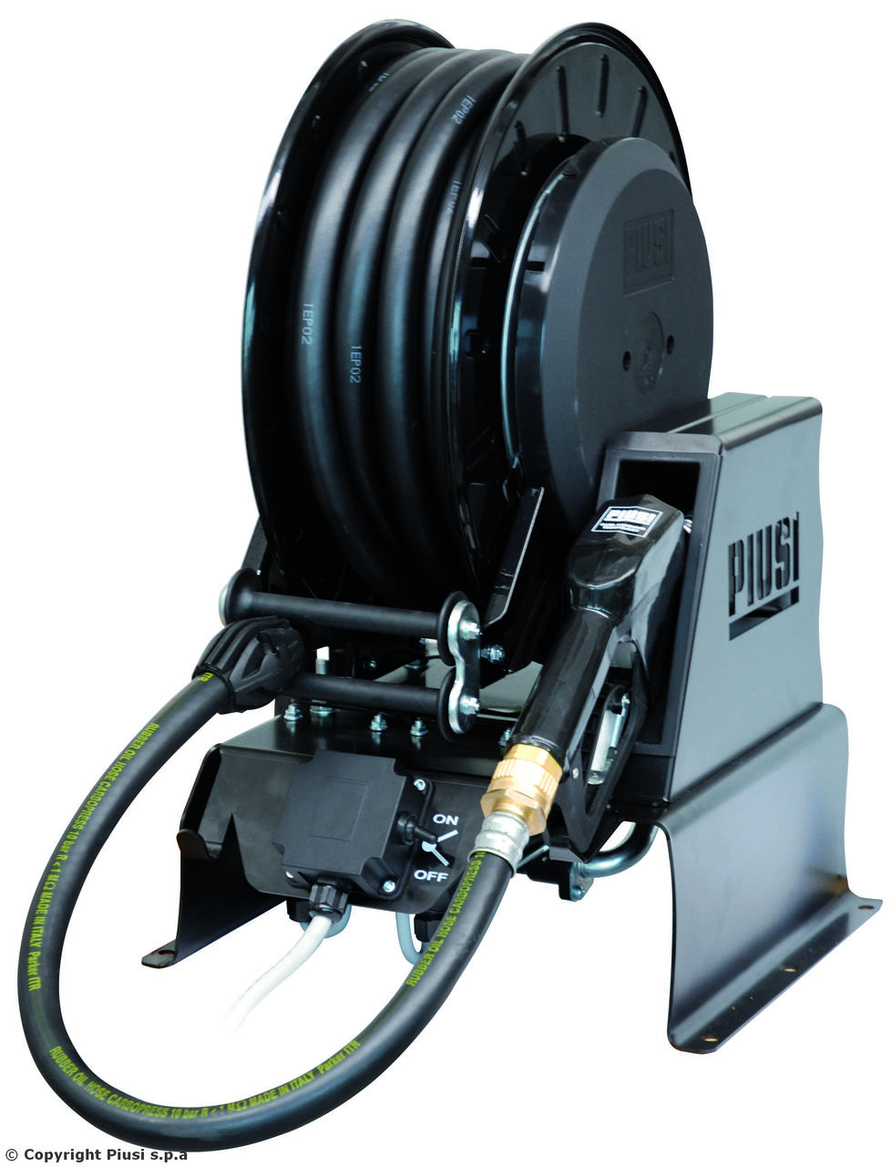 Piusi Pitstop DC - Заправочный блок c барабаном 15 м, 24 В