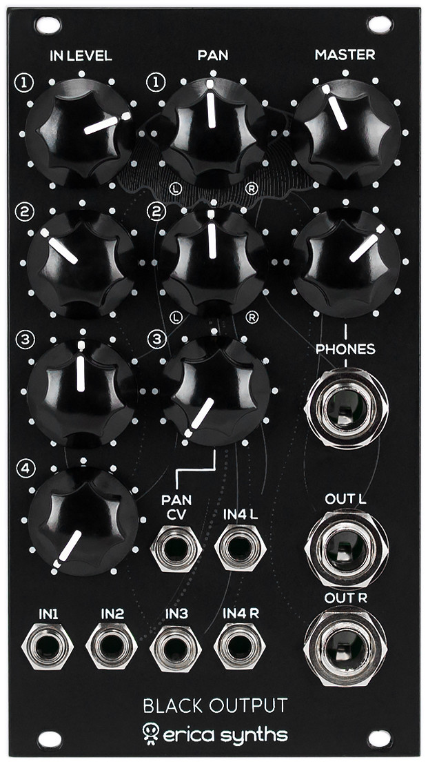 Синтезаторный модуль Erica Synths Black Output v2 - фото 1 - id-p133149069
