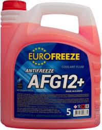 Антифриз Eurofreeze AFG 12+ (красный) кан. 4.8кг (Цена с НДС) - фото 1 - id-p133922489