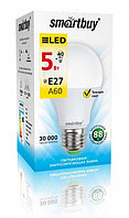 Светодиодная (LED) Лампа A60-09W/4000/E27 Smartbuy