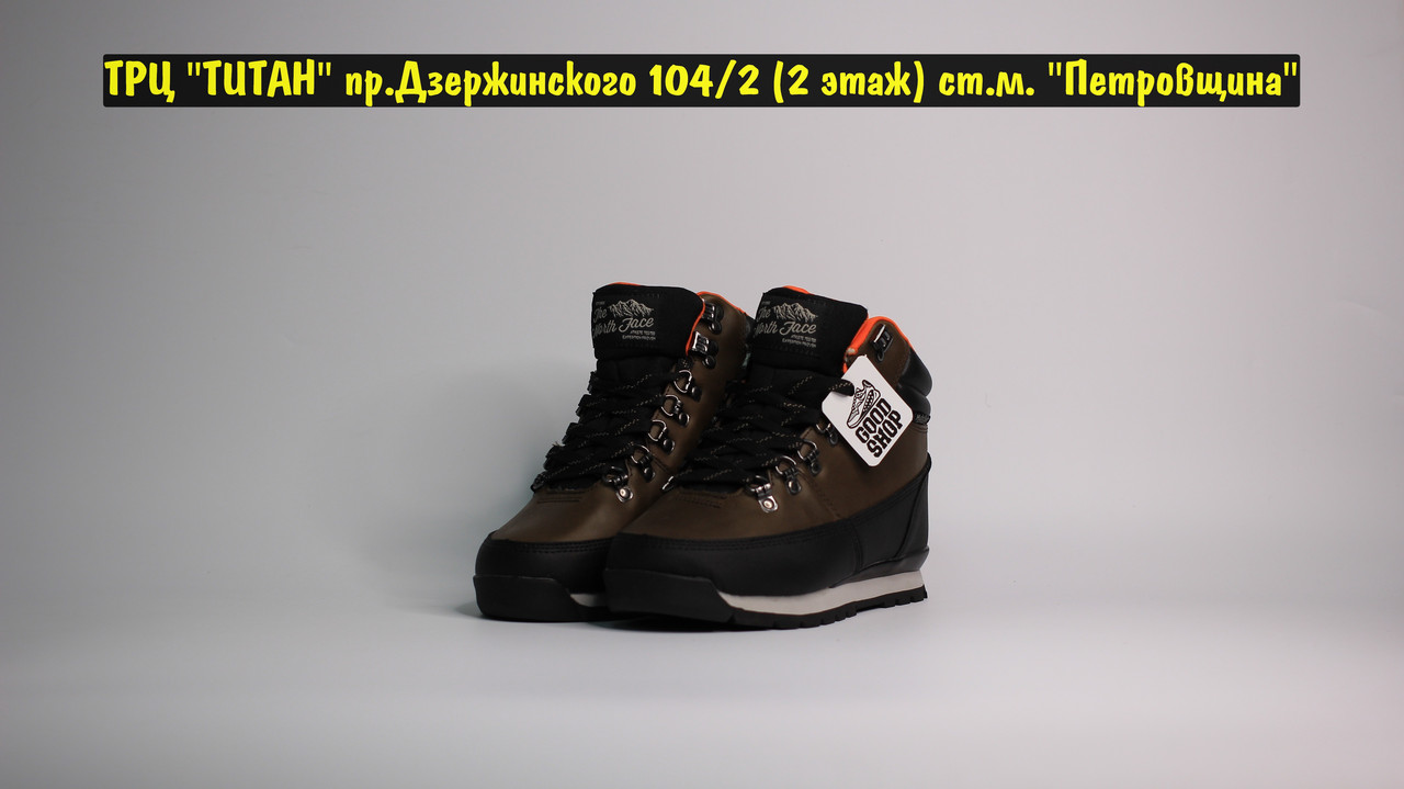 Кроссовки The North Face Brown - фото 1 - id-p117215096