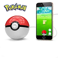 Внешний аккумулятор Покебол Pokeball Power Bank 3D LED 10000mAh 100мм - фото 6 - id-p130621648