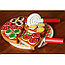 Набор Деревянная Пицца на липучках 2407-11, фото 4