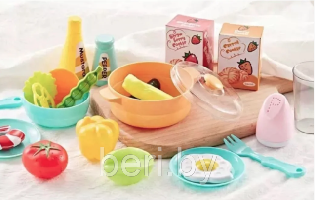 889-180 Кухня детская игровая Limo Toy, 72 см, вода, духовка, плита, 43 предмета, свет, звук - фото 3 - id-p133913789