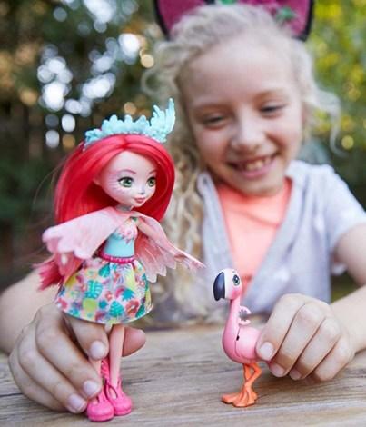 Кукла Фенси Флэминг с любимой зверюшкой Mattel Enchantimals GFN42 Энчантималс - фото 5 - id-p133933584