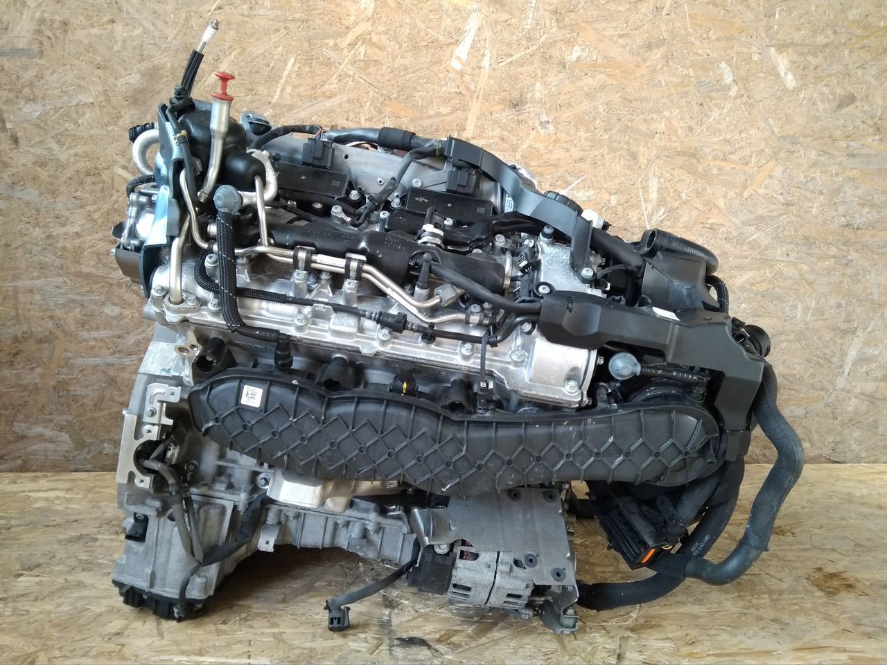 Двигатель в сборе на Mercedes-Benz S-Класс W222/C217/A217 [рестайлинг] - фото 2 - id-p133889796