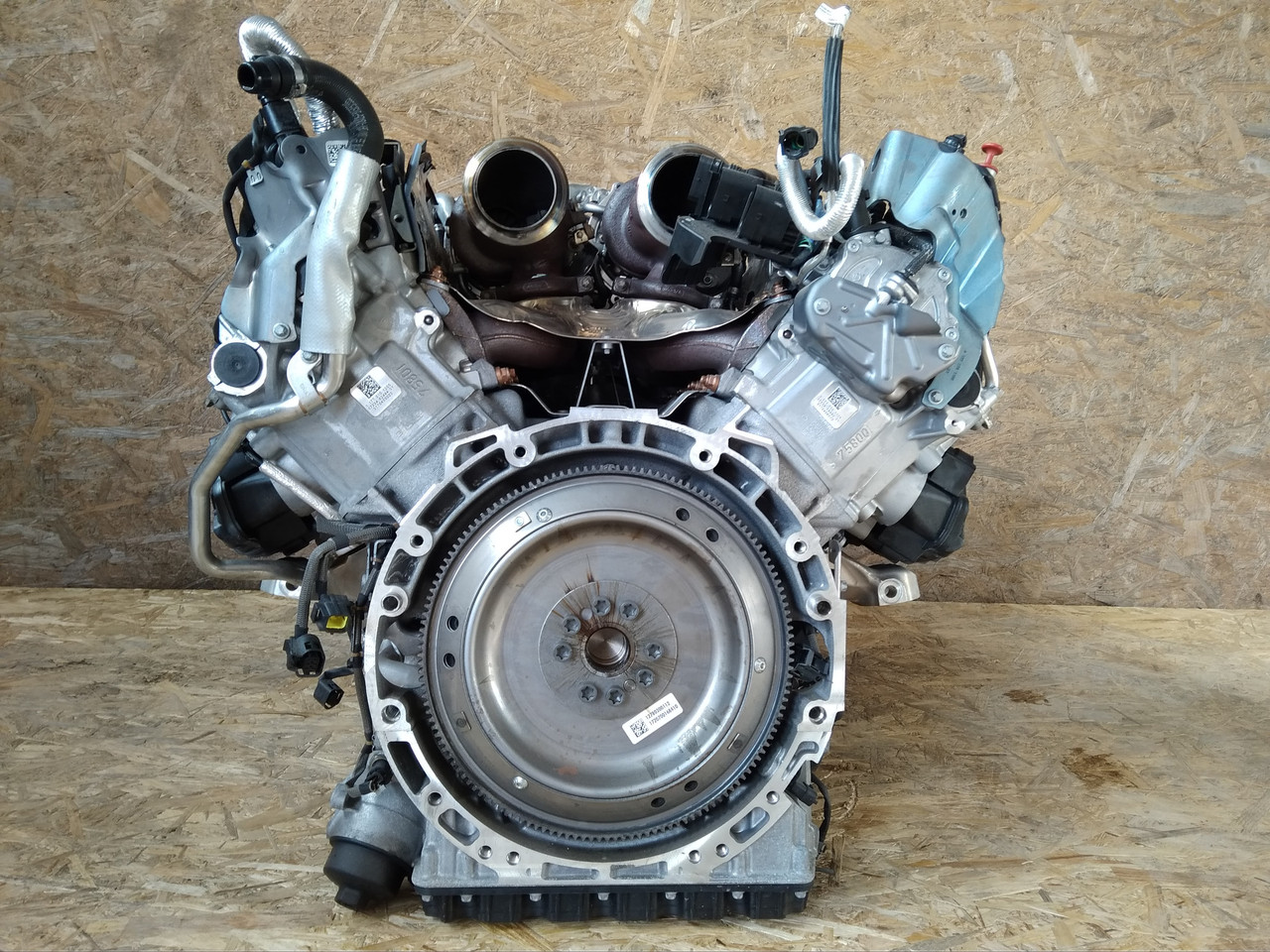 Двигатель в сборе на Mercedes-Benz S-Класс W222/C217/A217 [рестайлинг] - фото 4 - id-p133889796