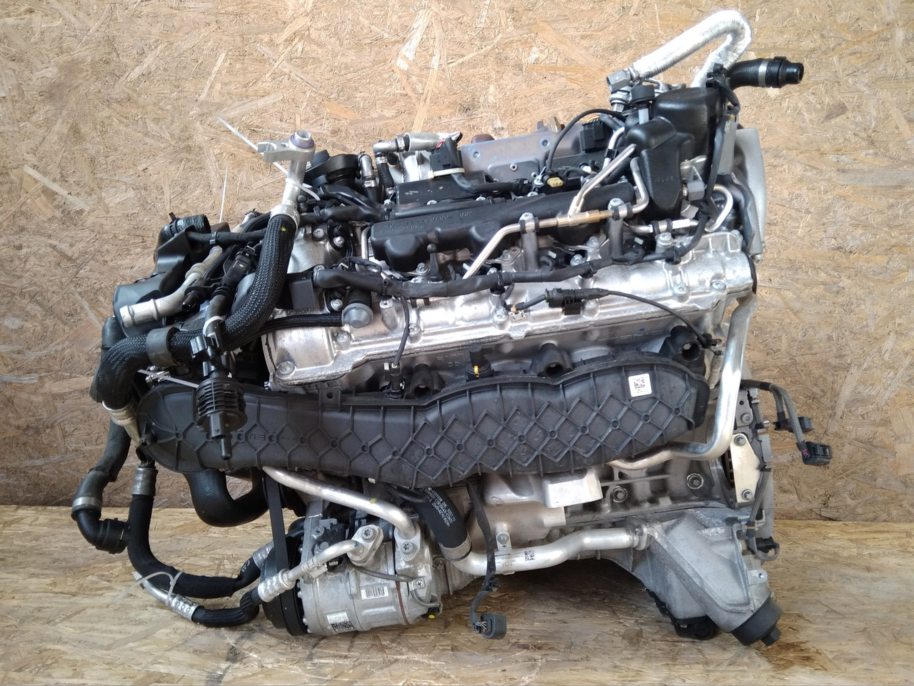 Двигатель в сборе на Mercedes-Benz S-Класс W222/C217/A217 [рестайлинг] - фото 5 - id-p133889796