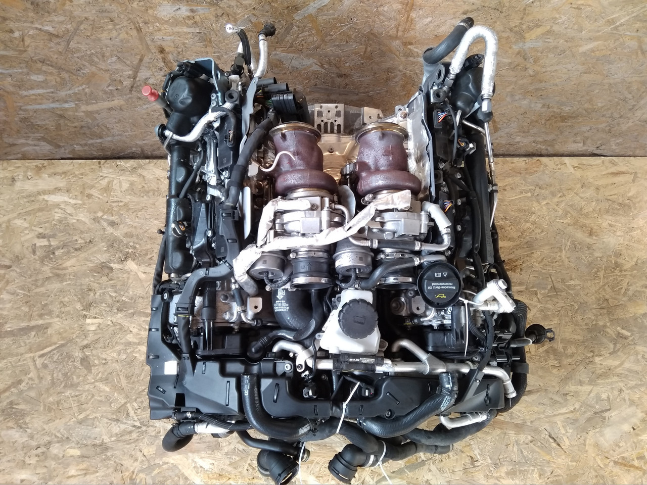 Двигатель в сборе на Mercedes-Benz G-Класс W463 [4-й рестайлинг] - фото 3 - id-p133889798