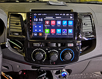 Штатная магнитола Parafar для Toyota Hilux 2009-2015, Fortuner 2011-2015 на Android 11 (2/32Gb + 4G)