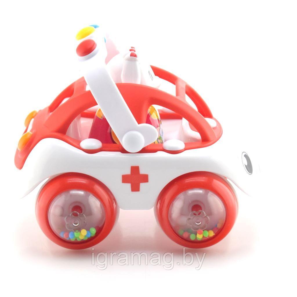 Машинка для малышей из серии Пышка Скорая РФ - фото 2 - id-p133948853