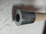 Деревянная ручка с резьбовой гайкой для шарнирной терки 205003, фото 2