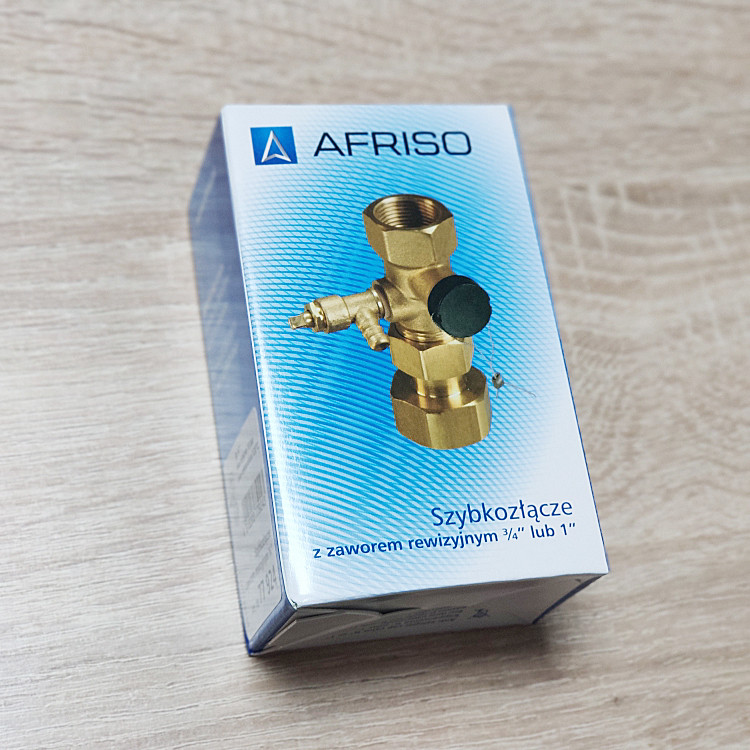 Клапан для подключения бака Afriso 3/4" - фото 6 - id-p132645613