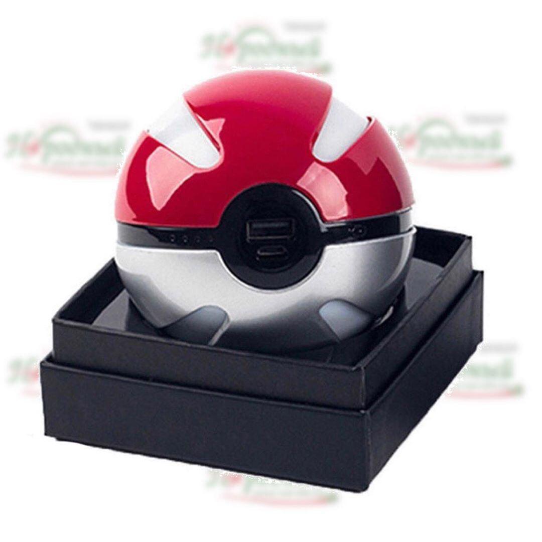 Внешний аккумулятор Покебол Pokeball Power Bank 3D LED 10000mAh 100мм - фото 6 - id-p130621645