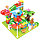 LX.A836 Конструктор DUBLO "Веселые горки с шариками", 145 деталей, аналог LEGO DUPLO, крупные детали, фото 4