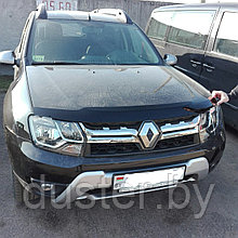 Дефлектор капота  Renault Duster 2010-2014, 2015- (без надписи)